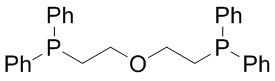 Bis(2-diphenylphosphino)ethyl ether Chemical Structure